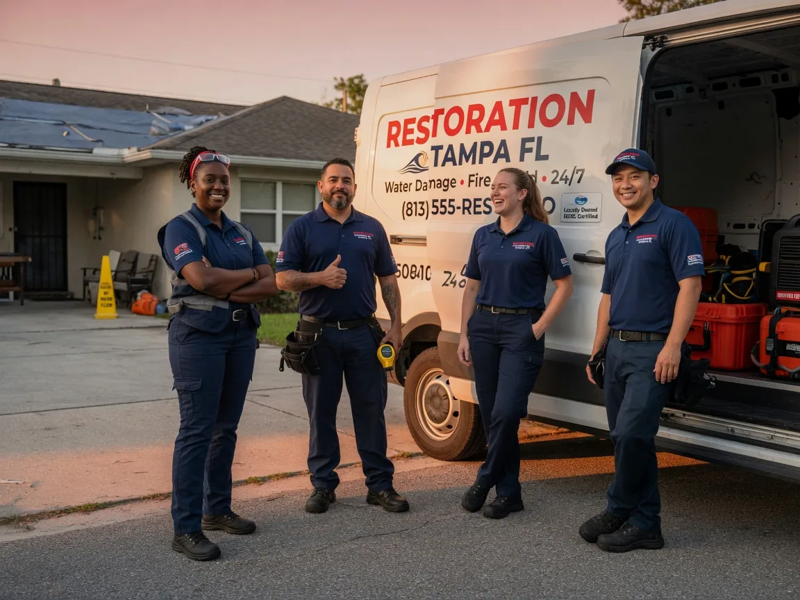 Water Damage Restoration company in Hudgins, VA